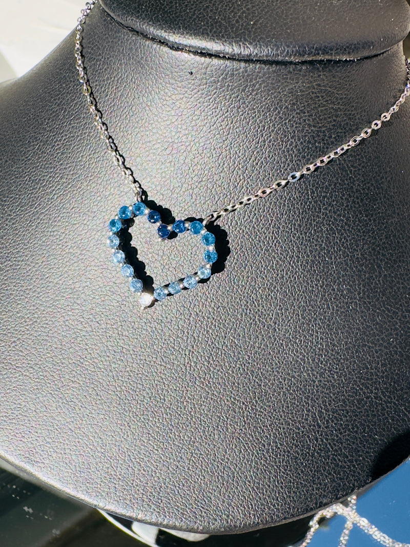 Collana oper heart degradè