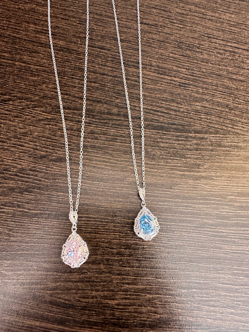 Collana ice stone goccia
