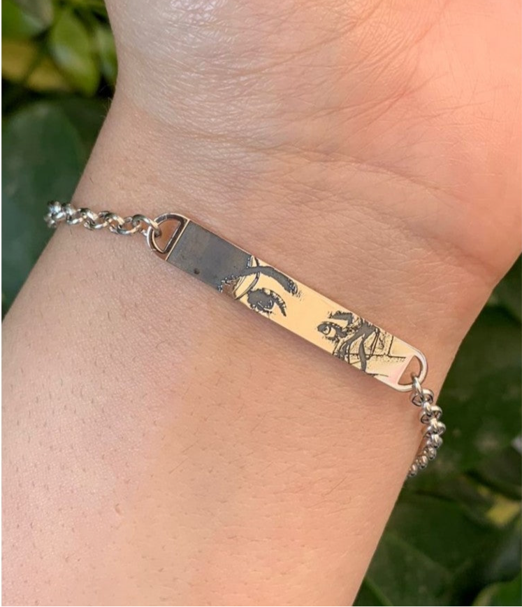 Bracciale occhi che sanno parlare