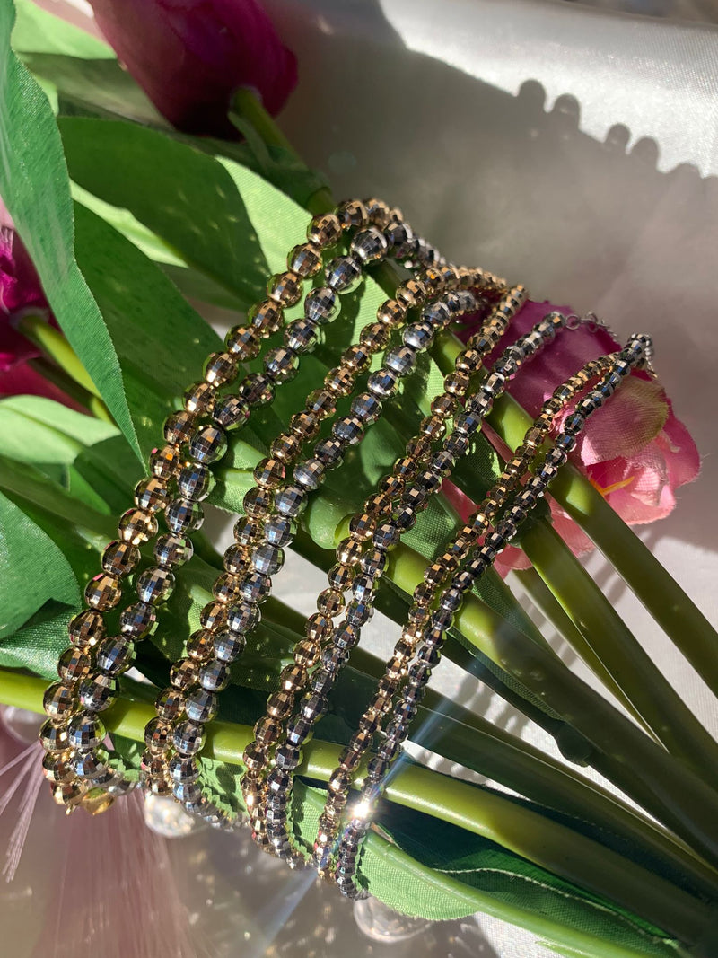 Bracciale palline disco