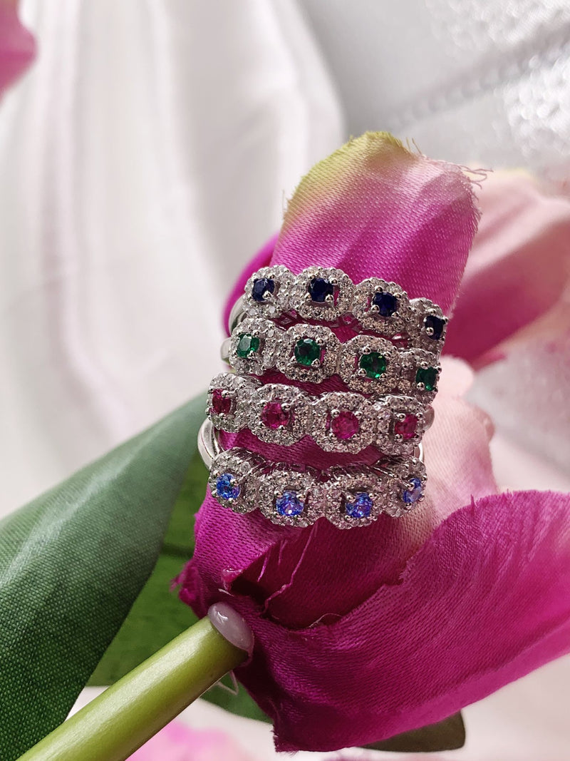 Anello quadratini