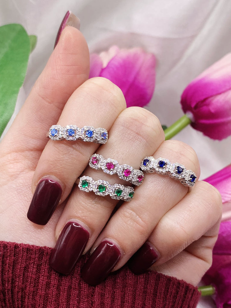 Anello quadratini