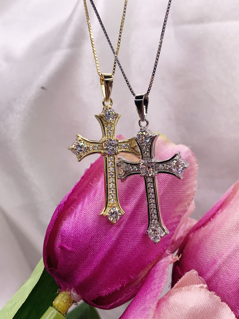 Collana croce domus