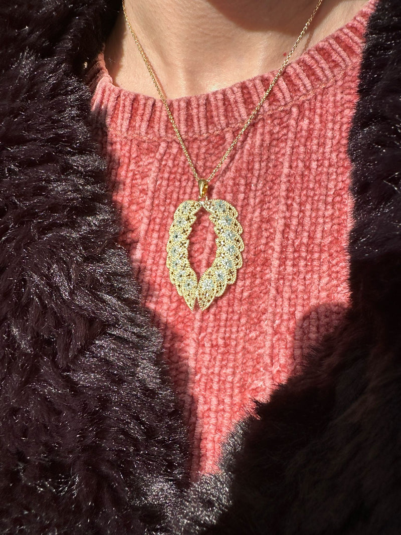 Collana filigrana angel