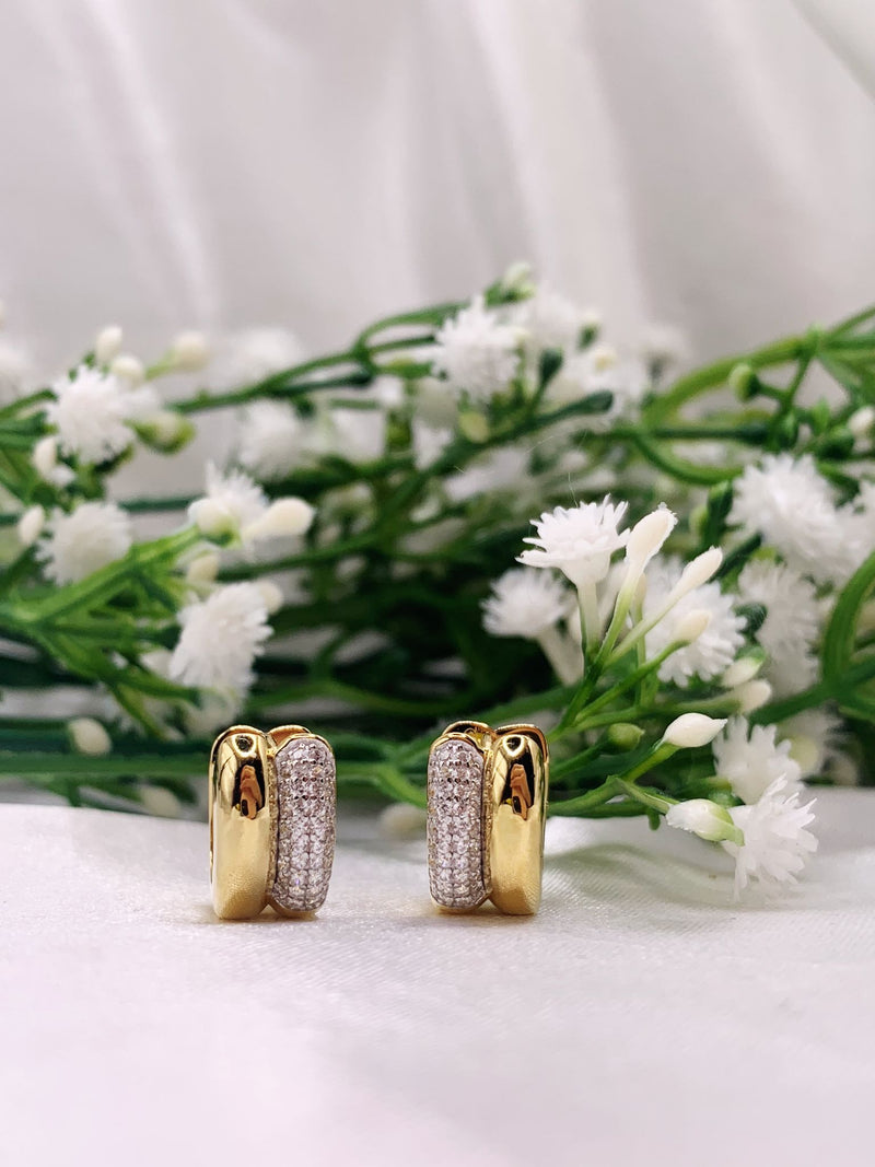 Orecchini gold shine