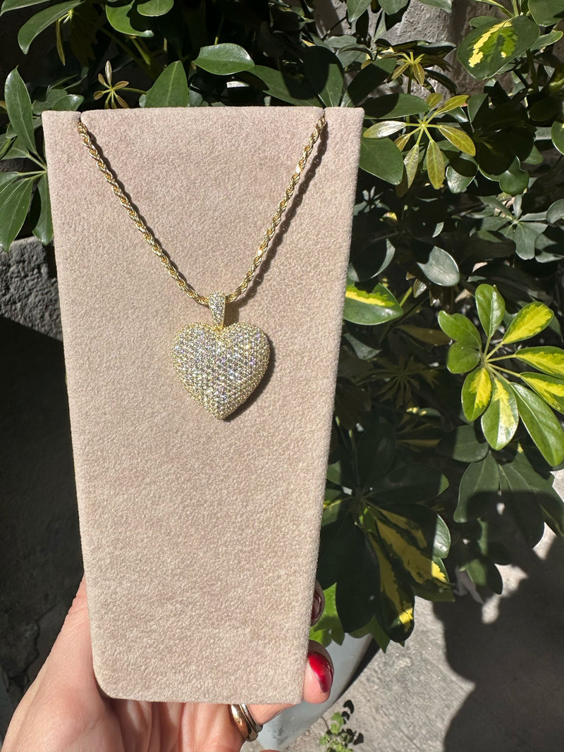 Collana mega big heart