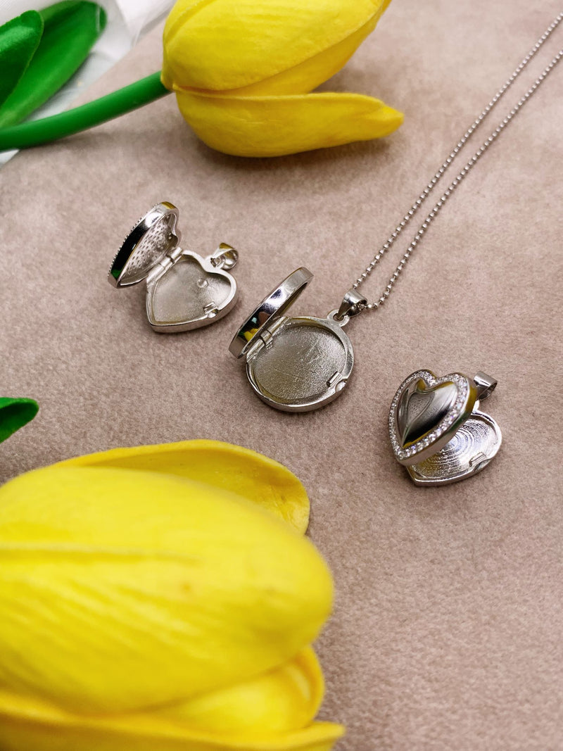 Collana heart portafoto