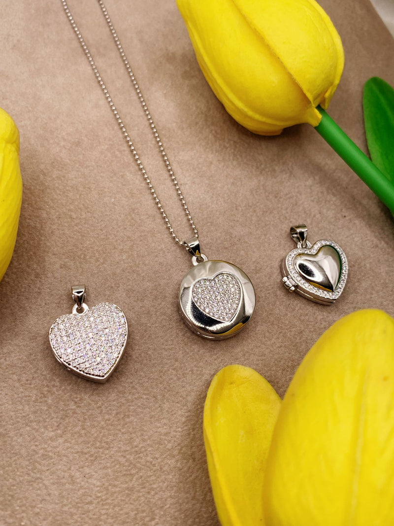 Collana heart portafoto
