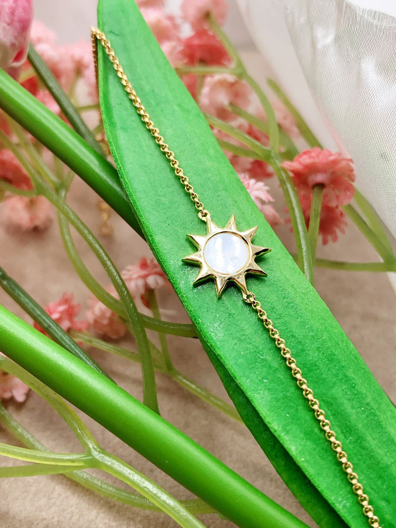 Bracciale sole opale
