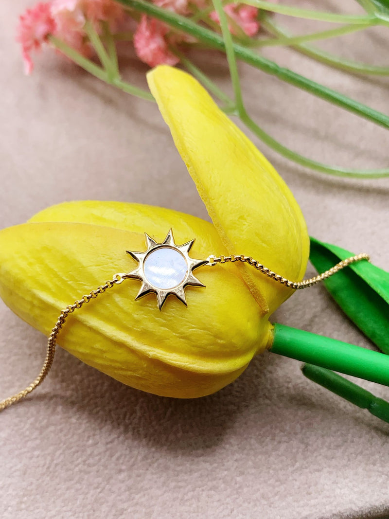 Bracciale sole opale