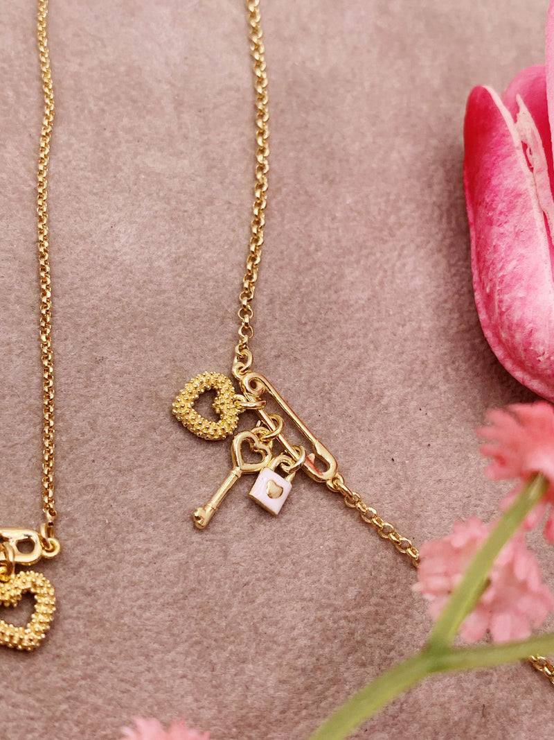 Bracciale heart key