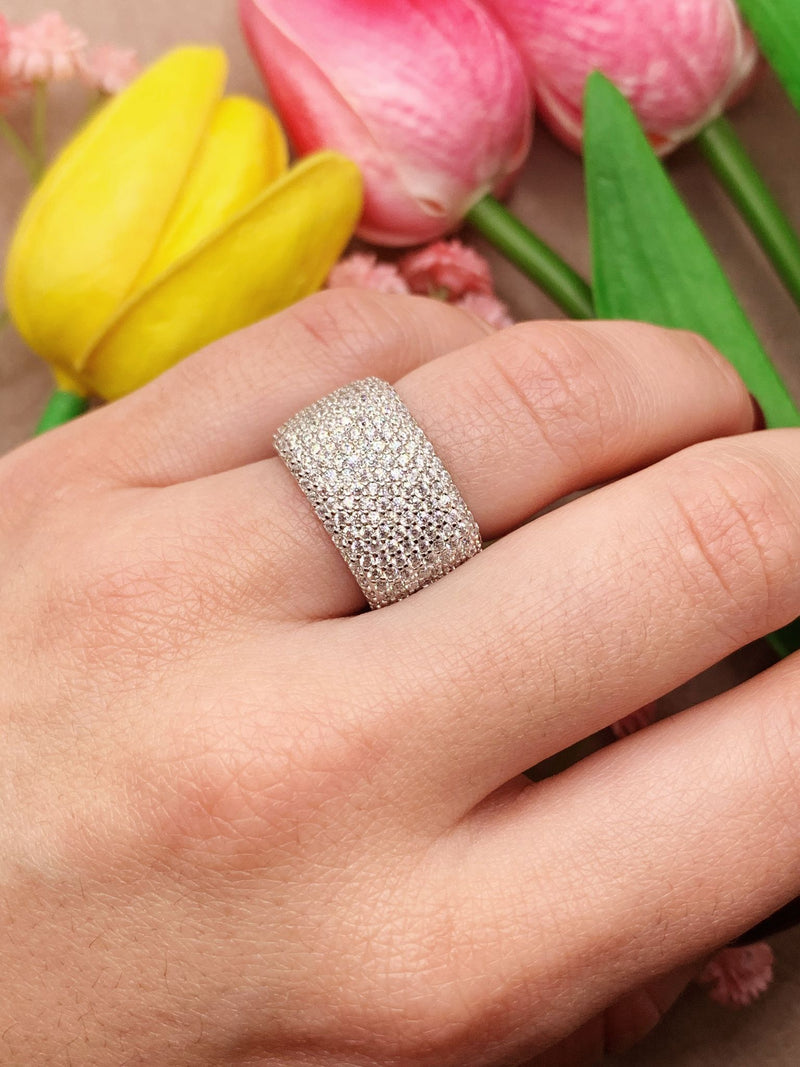 Anello fascia square