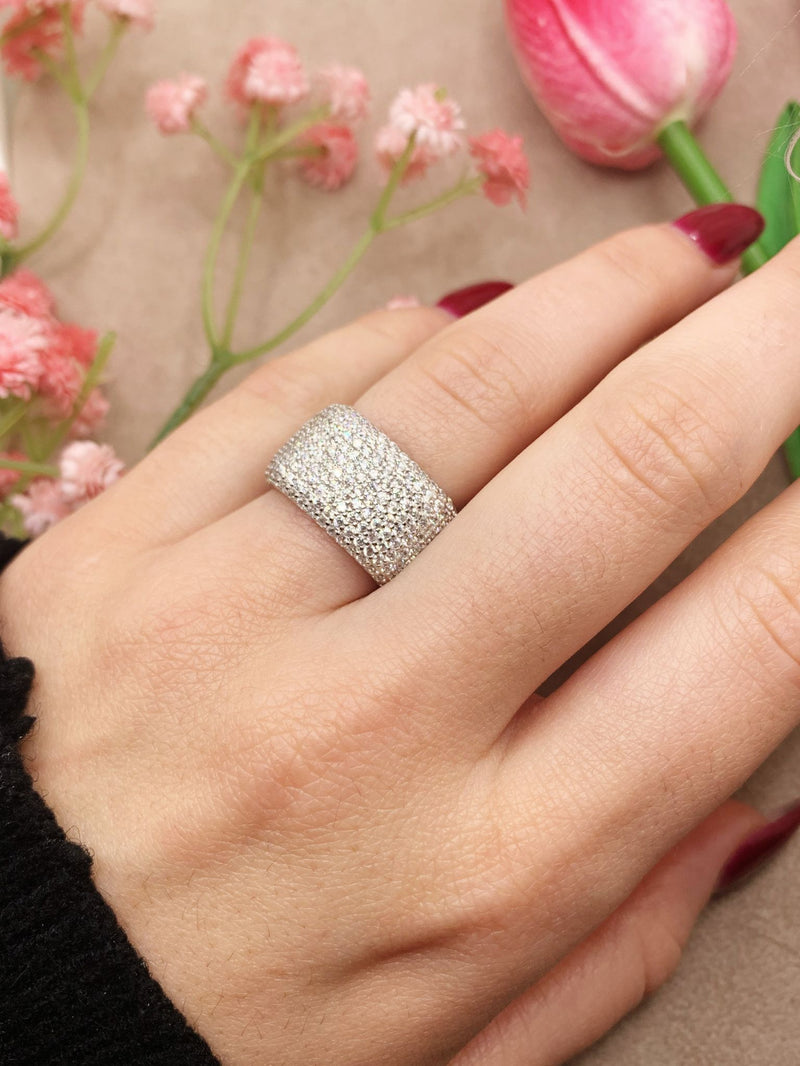 Anello fascia square