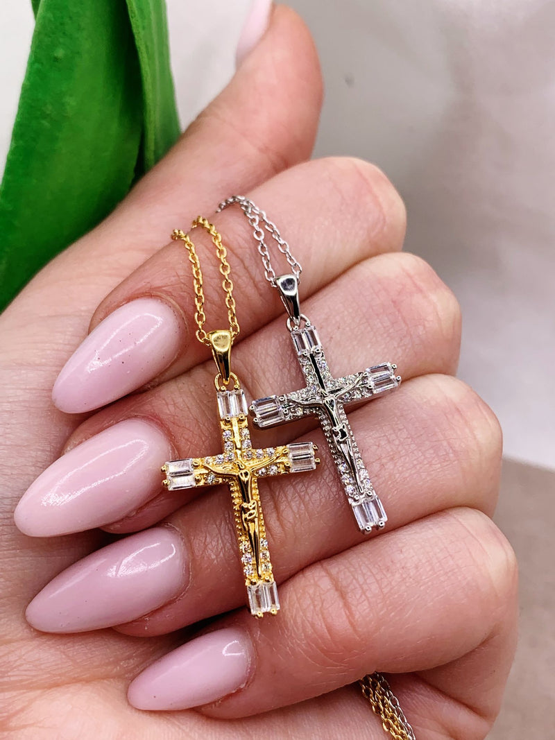 Collana croce unique