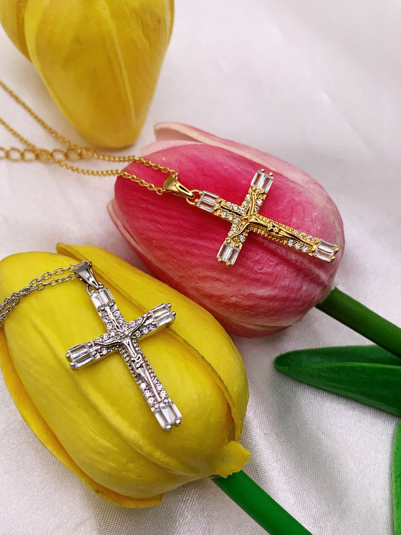 Collana croce unique