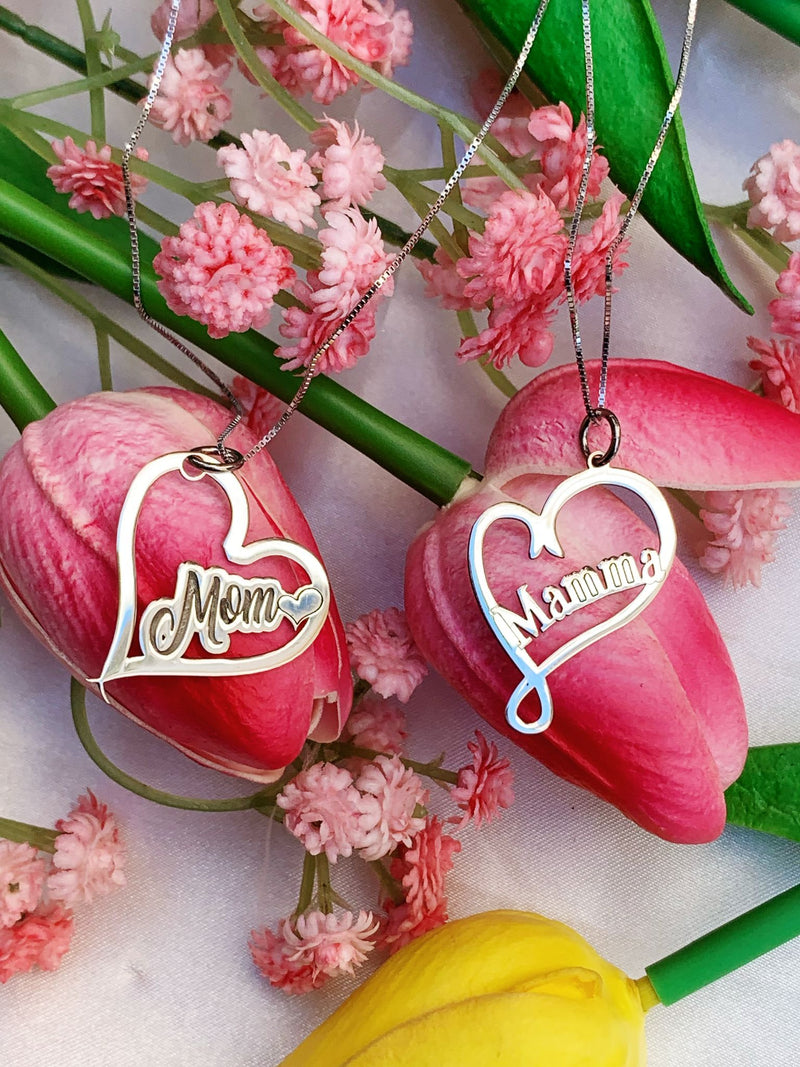 Collana heart mommy