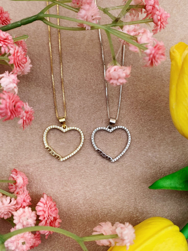 Collana mom heart
