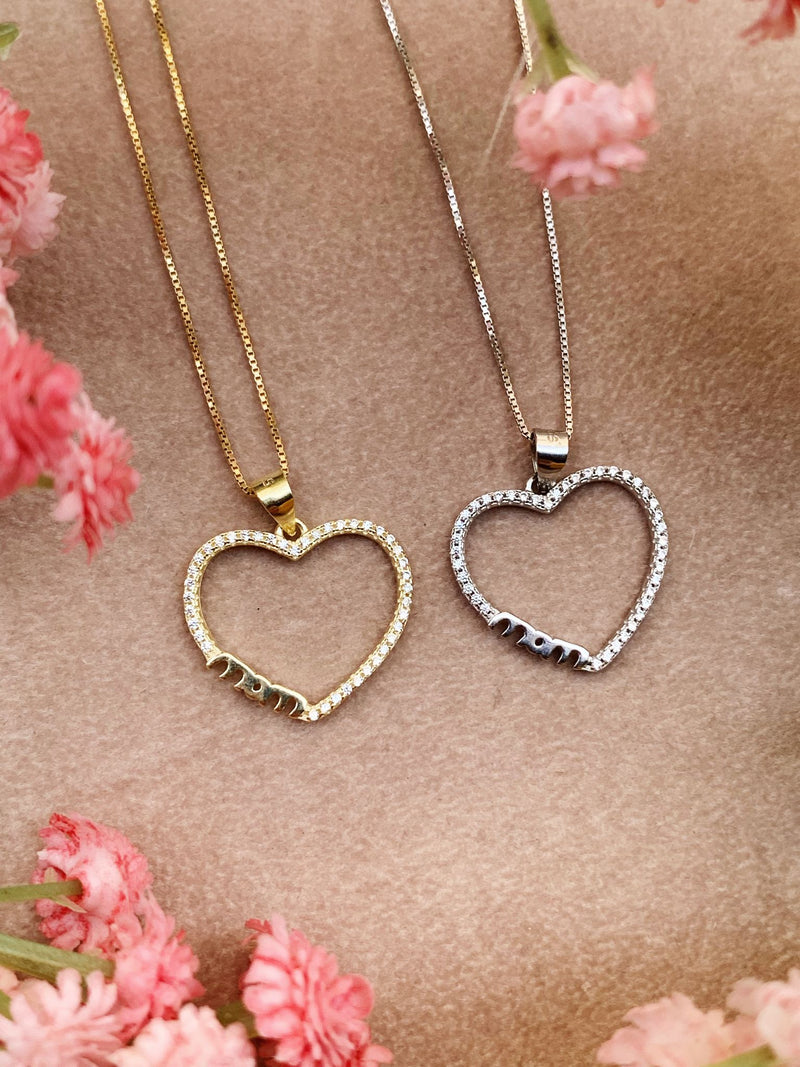 Collana mom heart