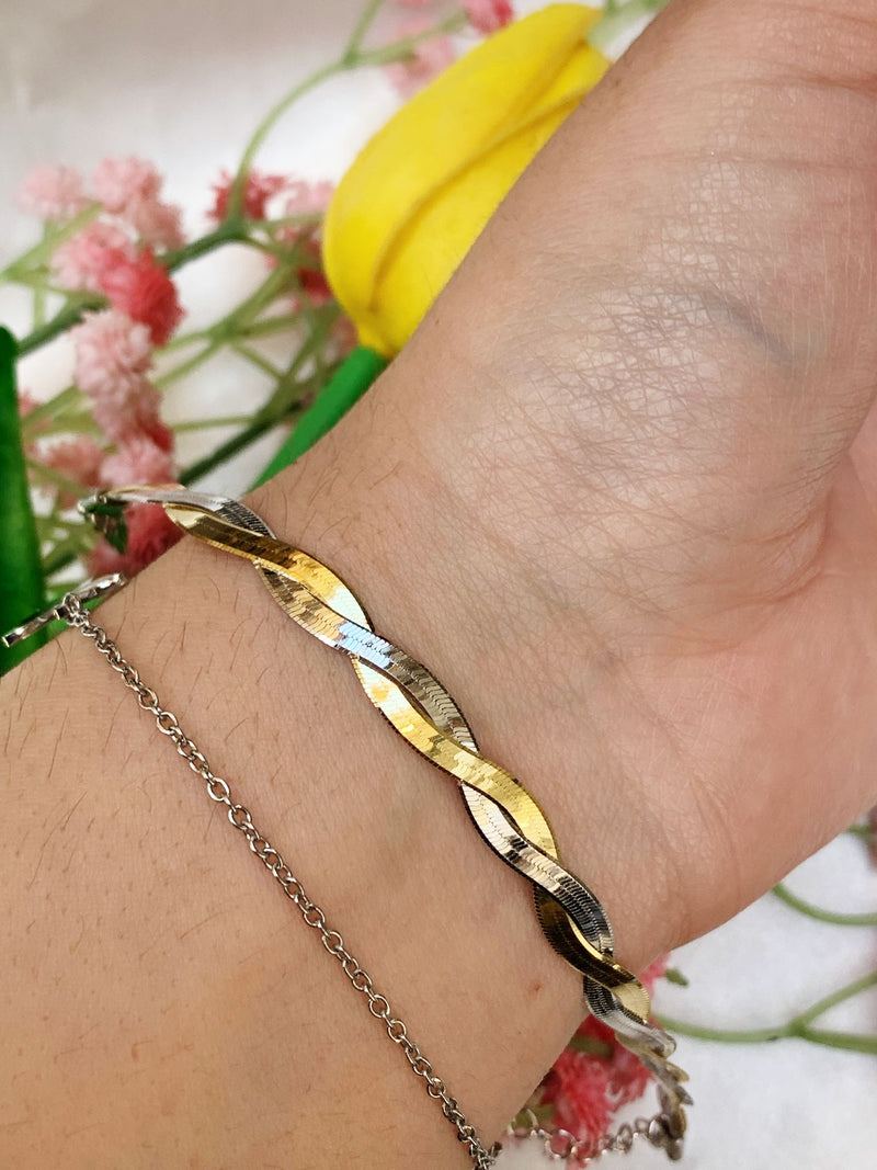 Bracciale snake intreccio