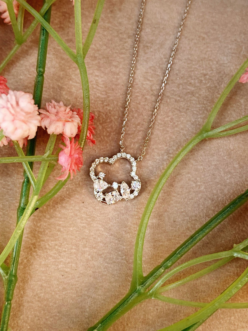 collana fiore shine