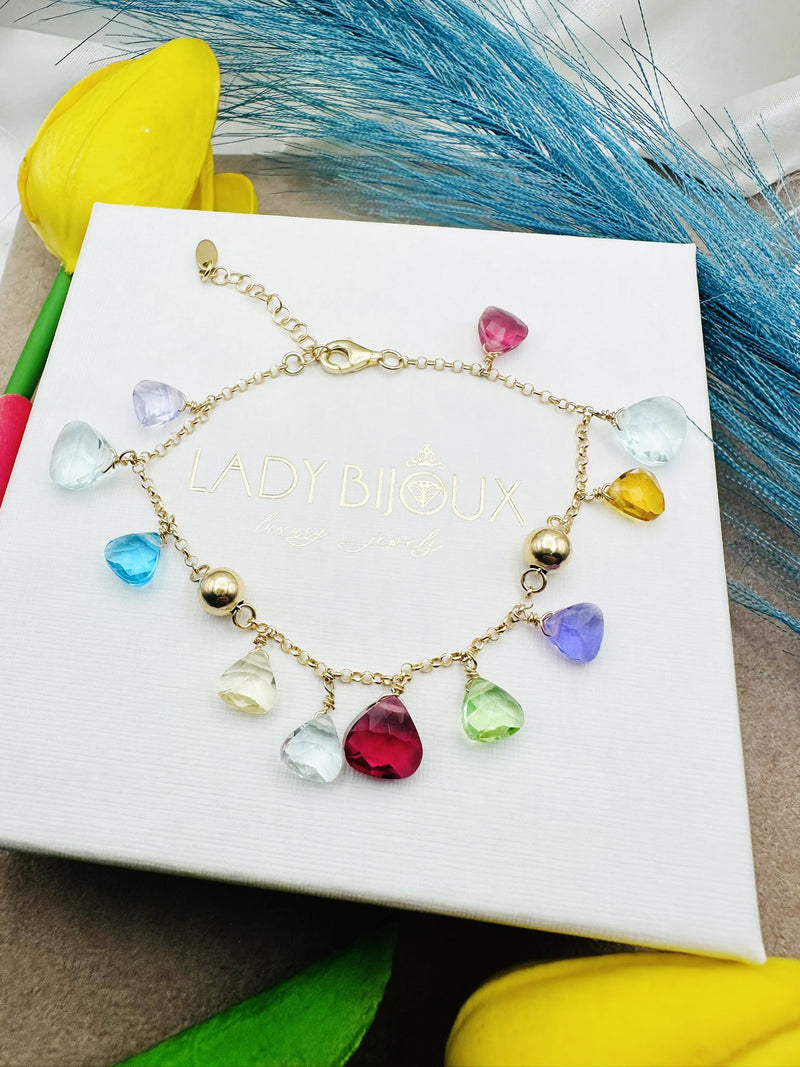 Bracciale cristallino