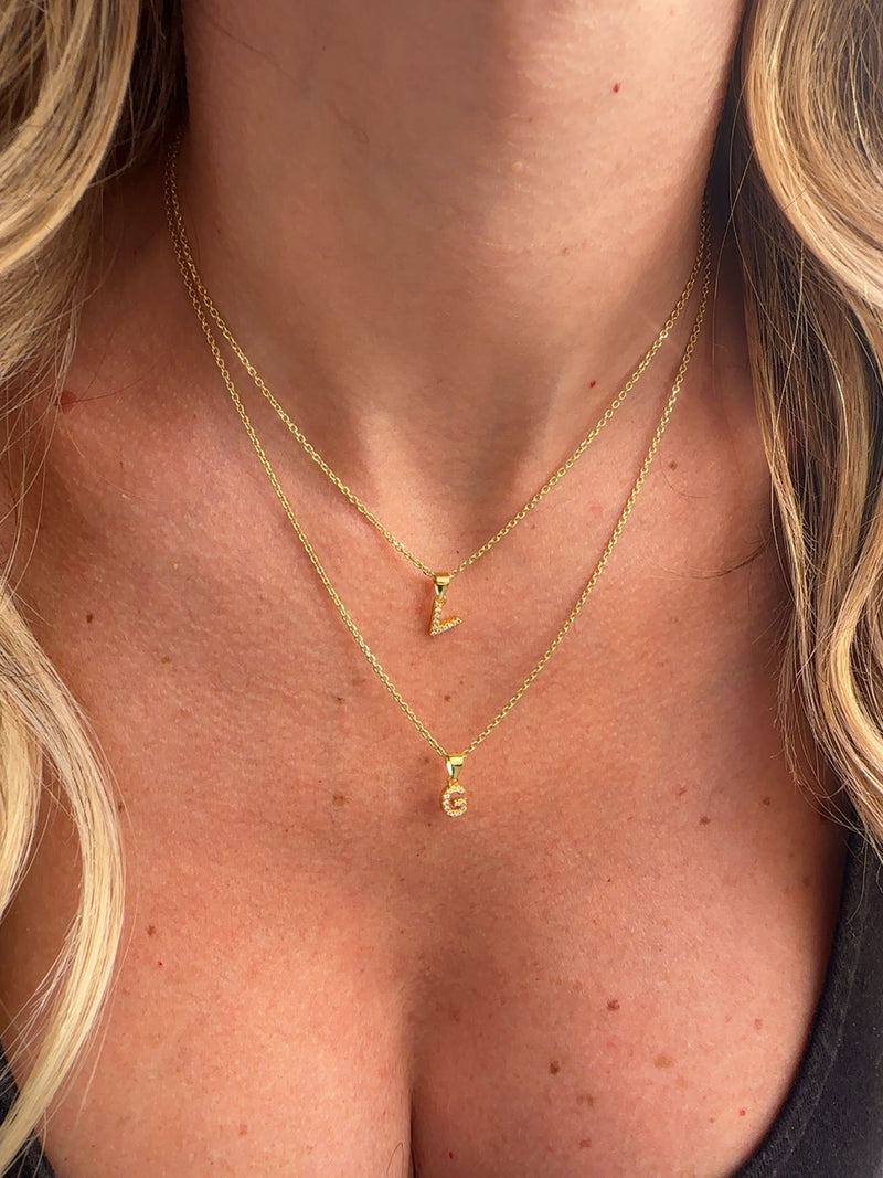Collana doppio filo iniziale