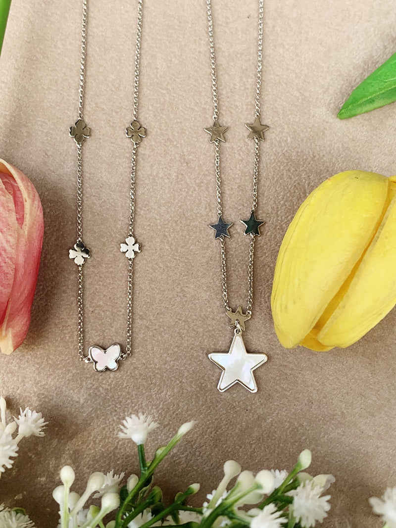 Collana charm opale