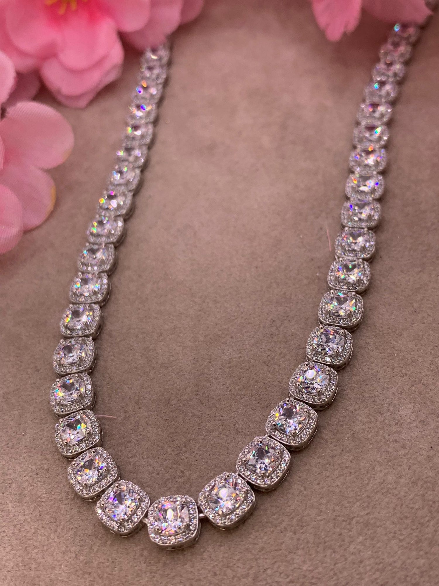 Collana tennis luxury