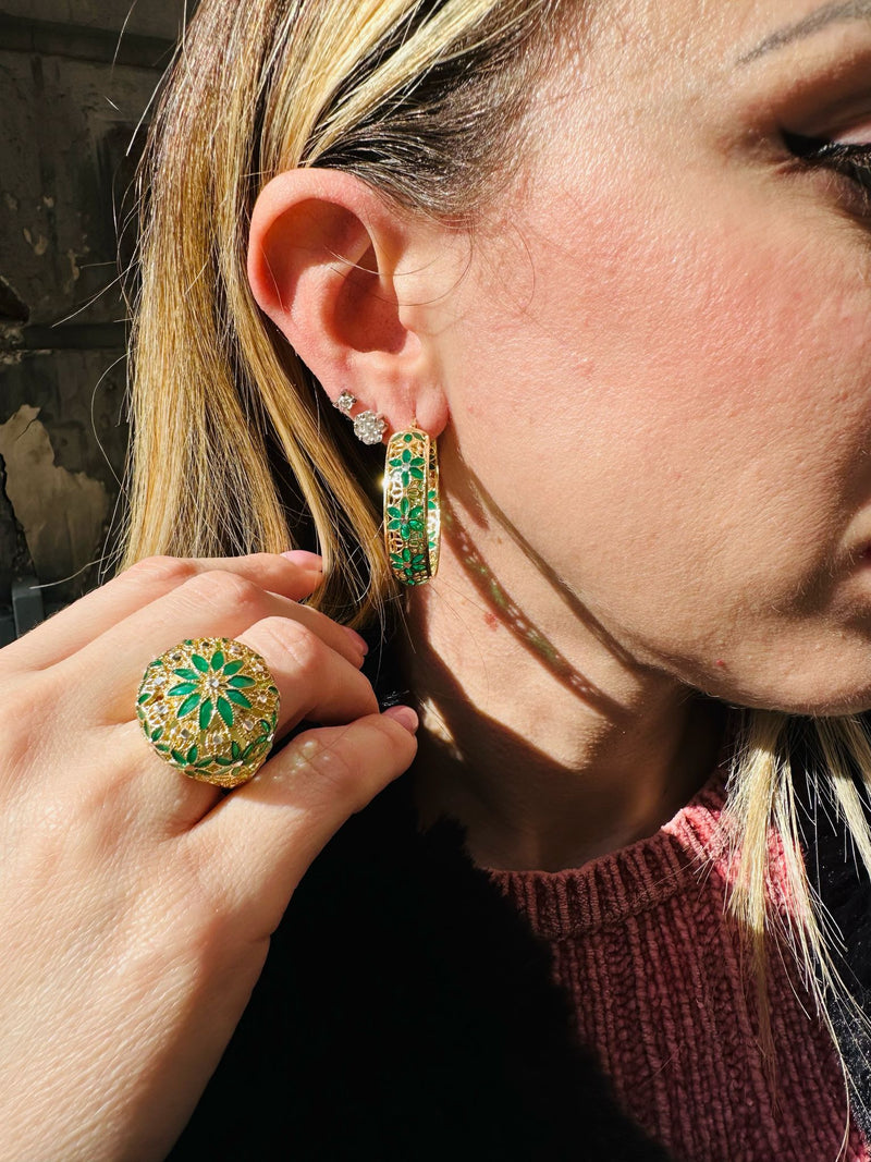 Anello filigrana flower