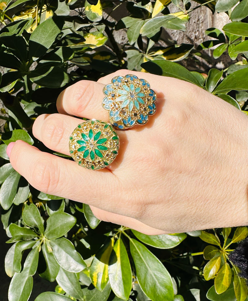 Anello filigrana flower