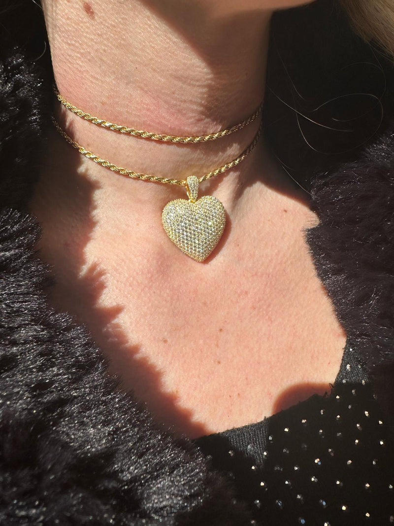 Collana mega big heart