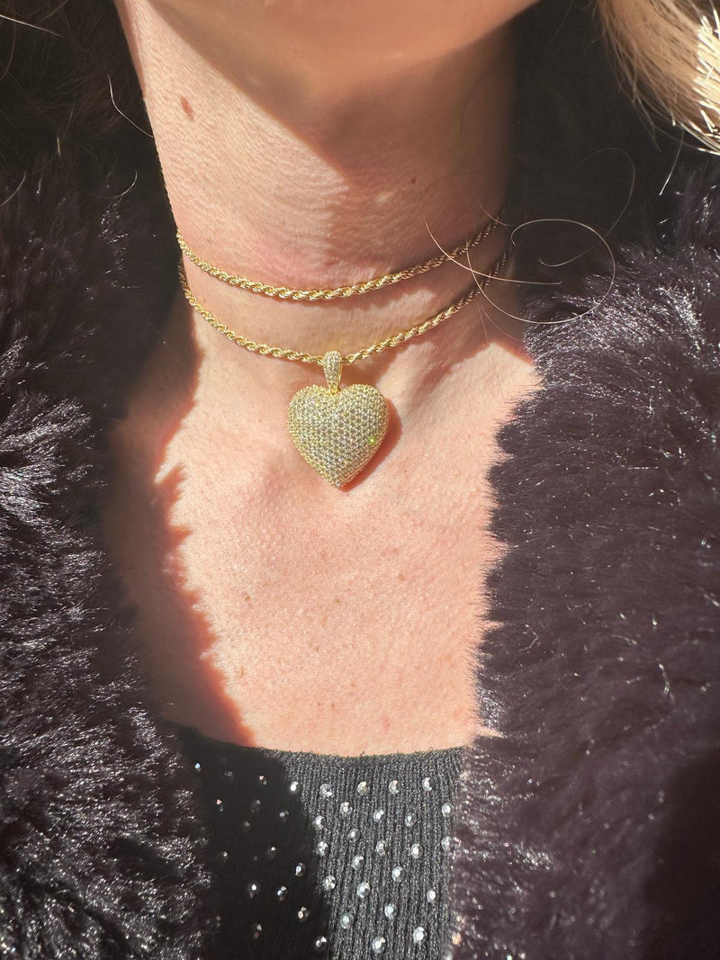 Collana mega big heart