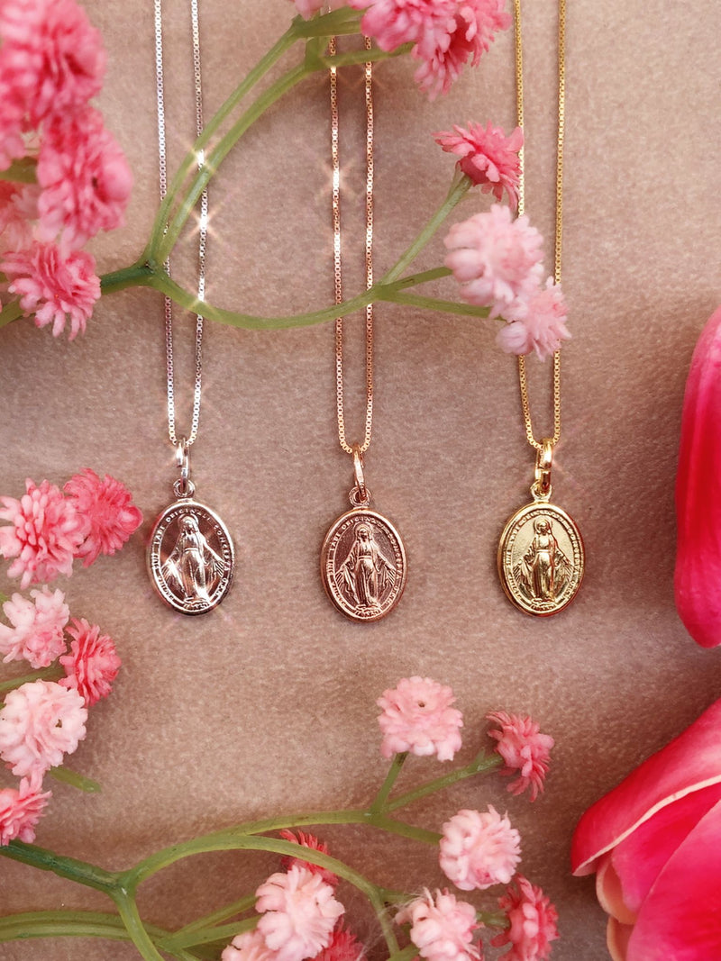 Collana madonnina big