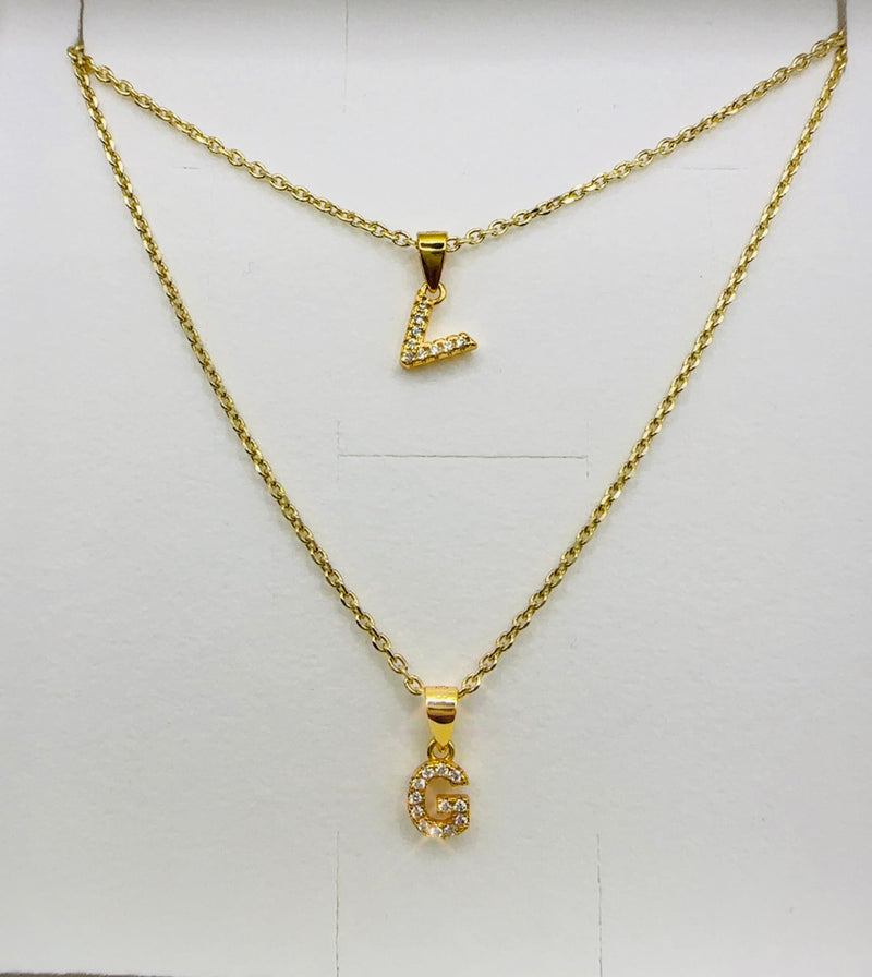 Collana doppio filo iniziale