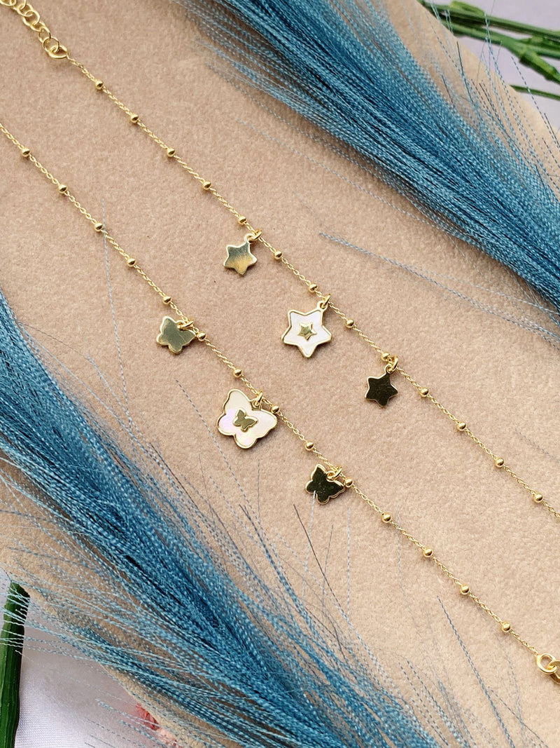 Bracciale charm opale