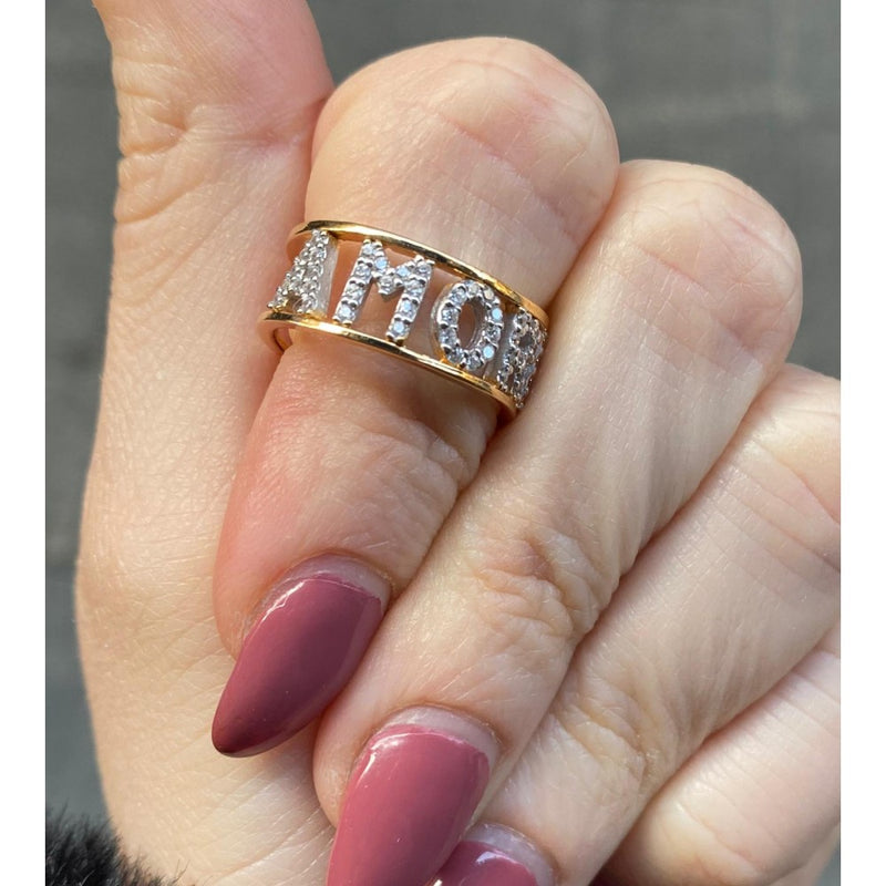 Anello binario personalizzato 7mm