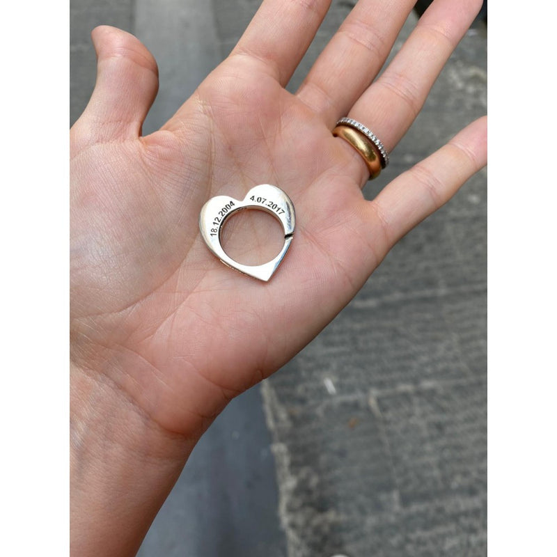 Anello cuore 3D