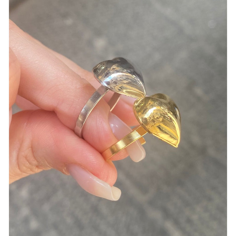 Anello cuore bomby