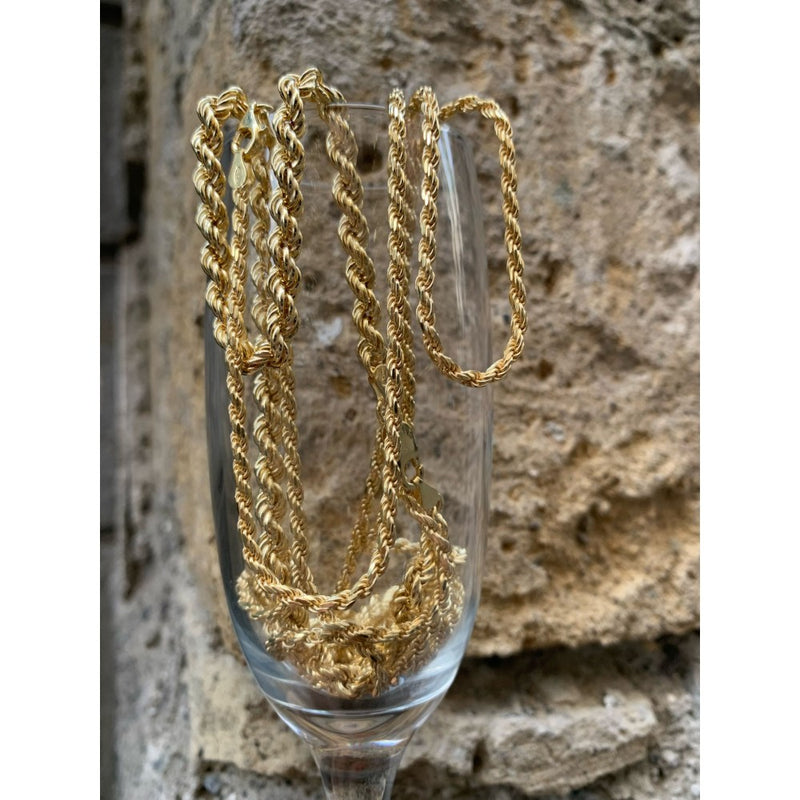 collana corda gold