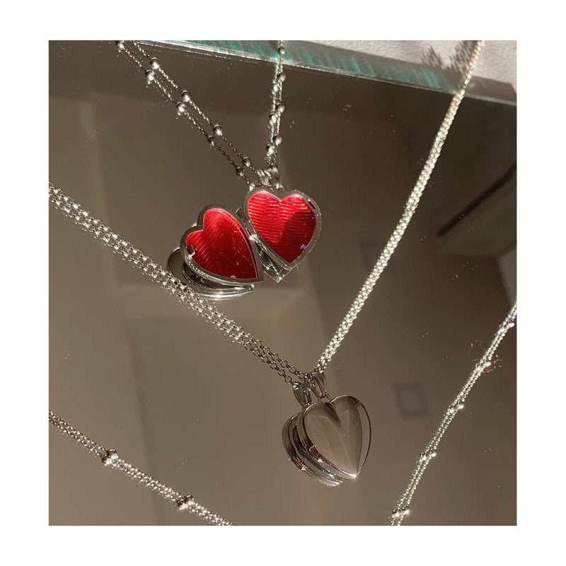 Collana cuore portafoto