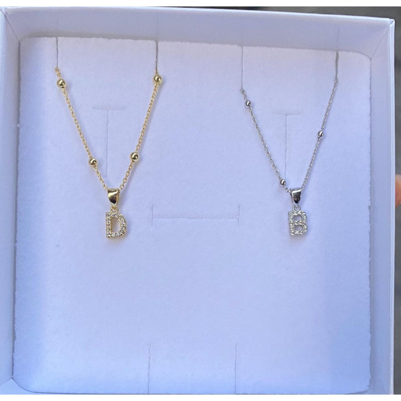 Collana iniziale zirconata