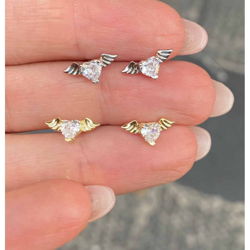 orecchini fly heart