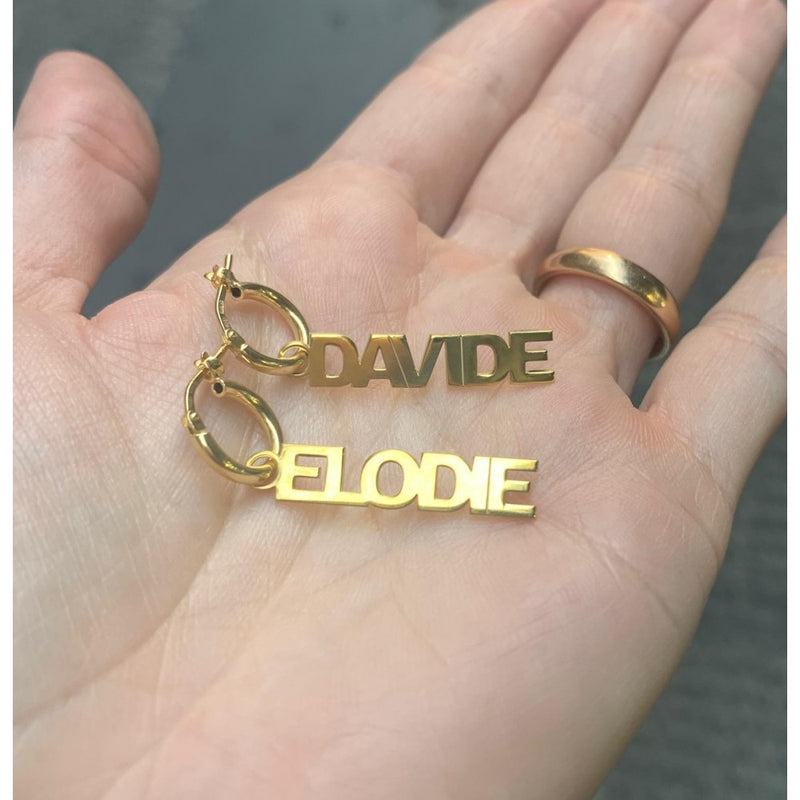 Orecchino personalizzabili
