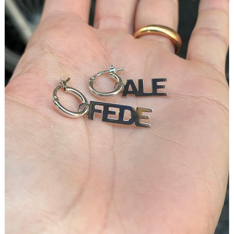 Orecchino personalizzabili