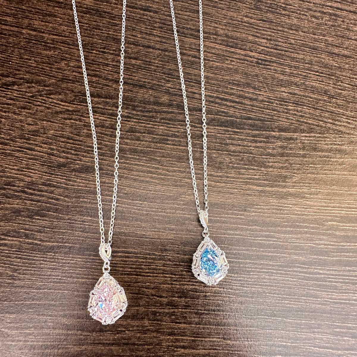 Collana ice stone goccia