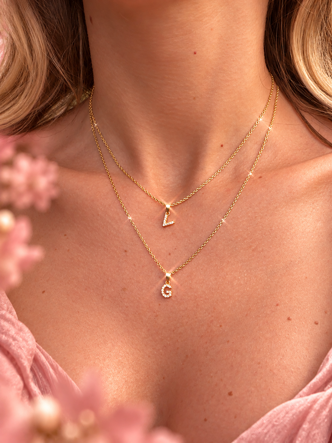 Collana doppio filo iniziale