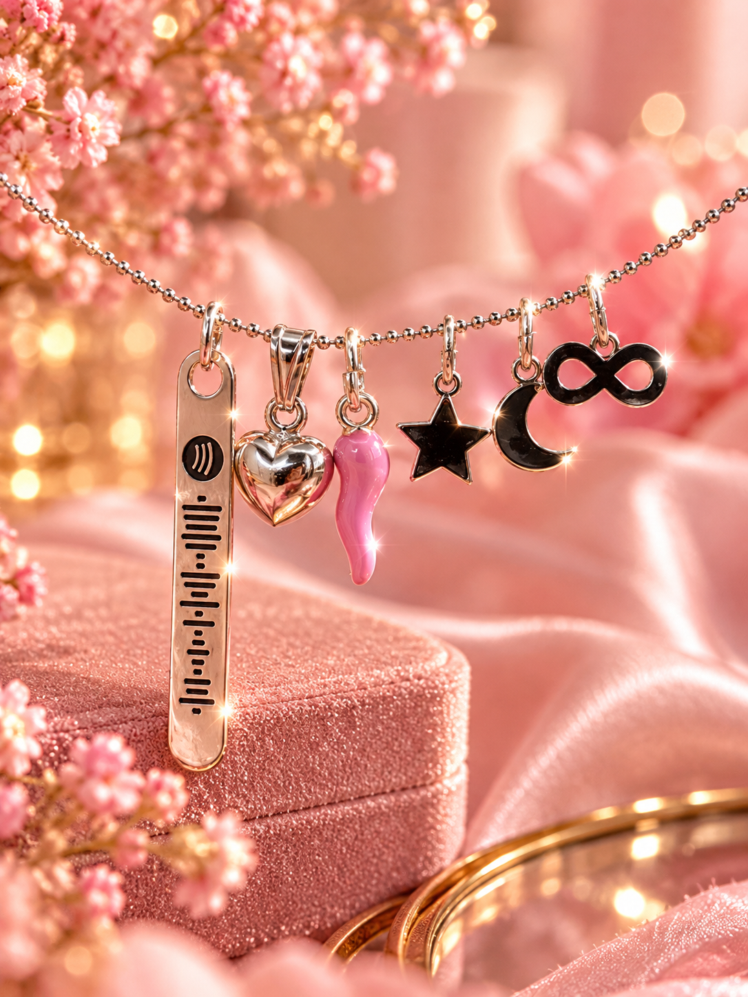 Collana spotify charm