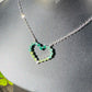 Collana oper heart degradè