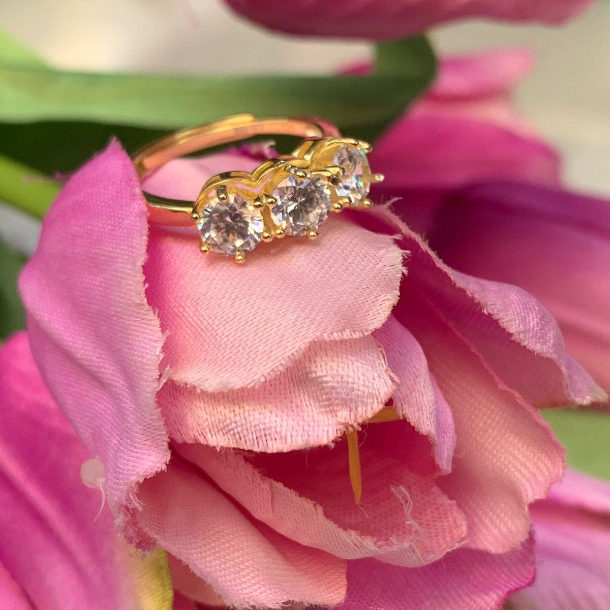 Anello trilogy gold
