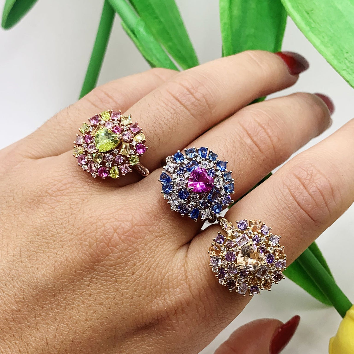 Anello cigno heart